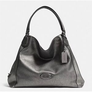 Coach Metallic Gray Women's Bag